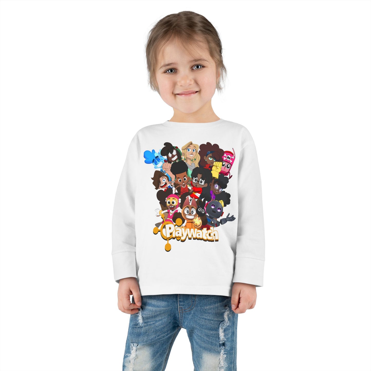 Kids Long Sleeve Tee | Playwatch Universe