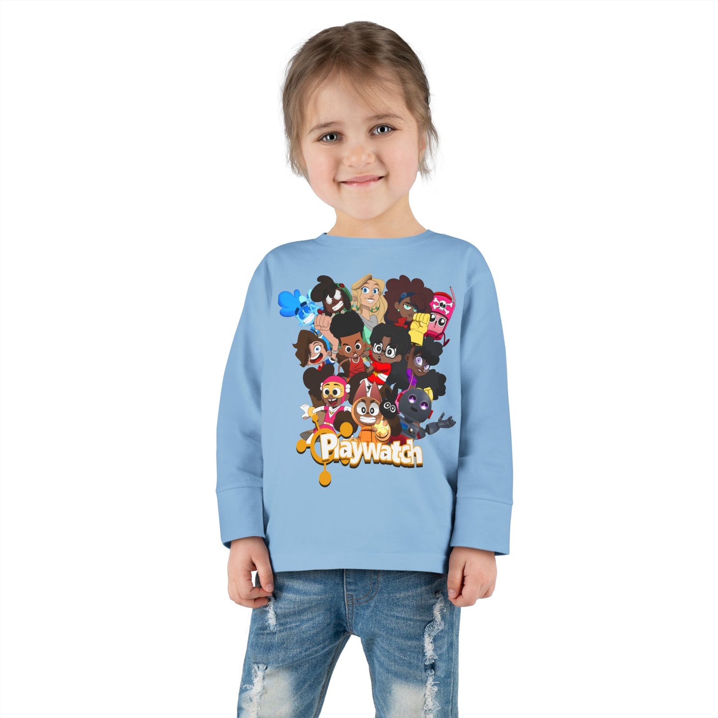 Kids Long Sleeve Tee | Playwatch Universe
