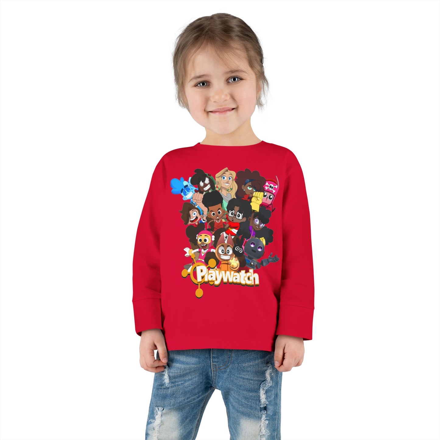 Kids Long Sleeve Tee | Playwatch Universe