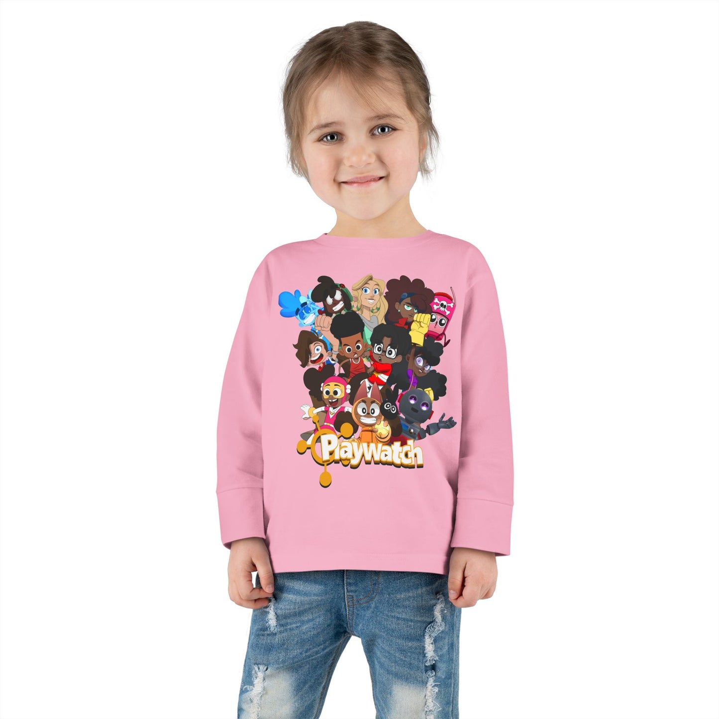 Kids Long Sleeve Tee | Playwatch Universe