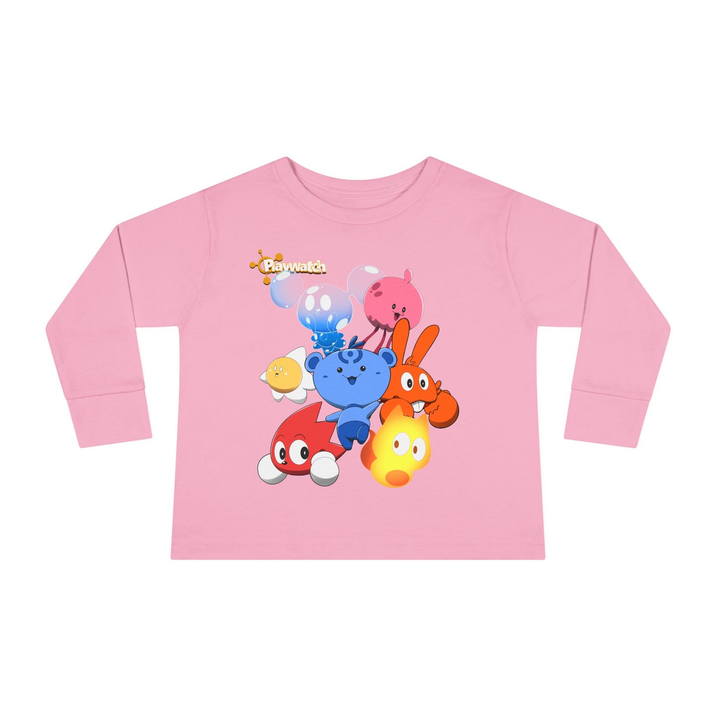 Kids Long Sleeve Tee | Pookah Bear and Friends