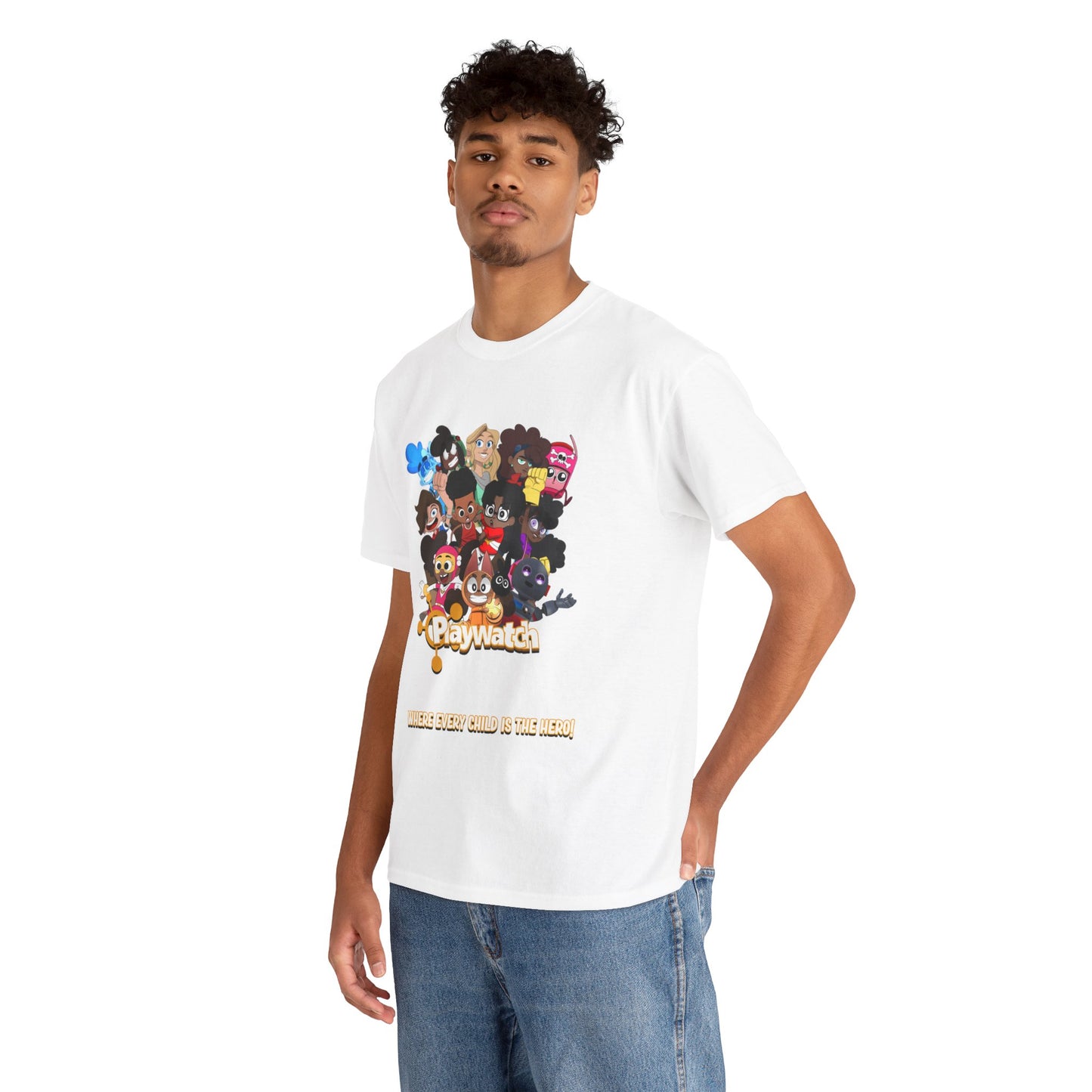 Adult Unisex Cotton Tee | Playwatch Universe