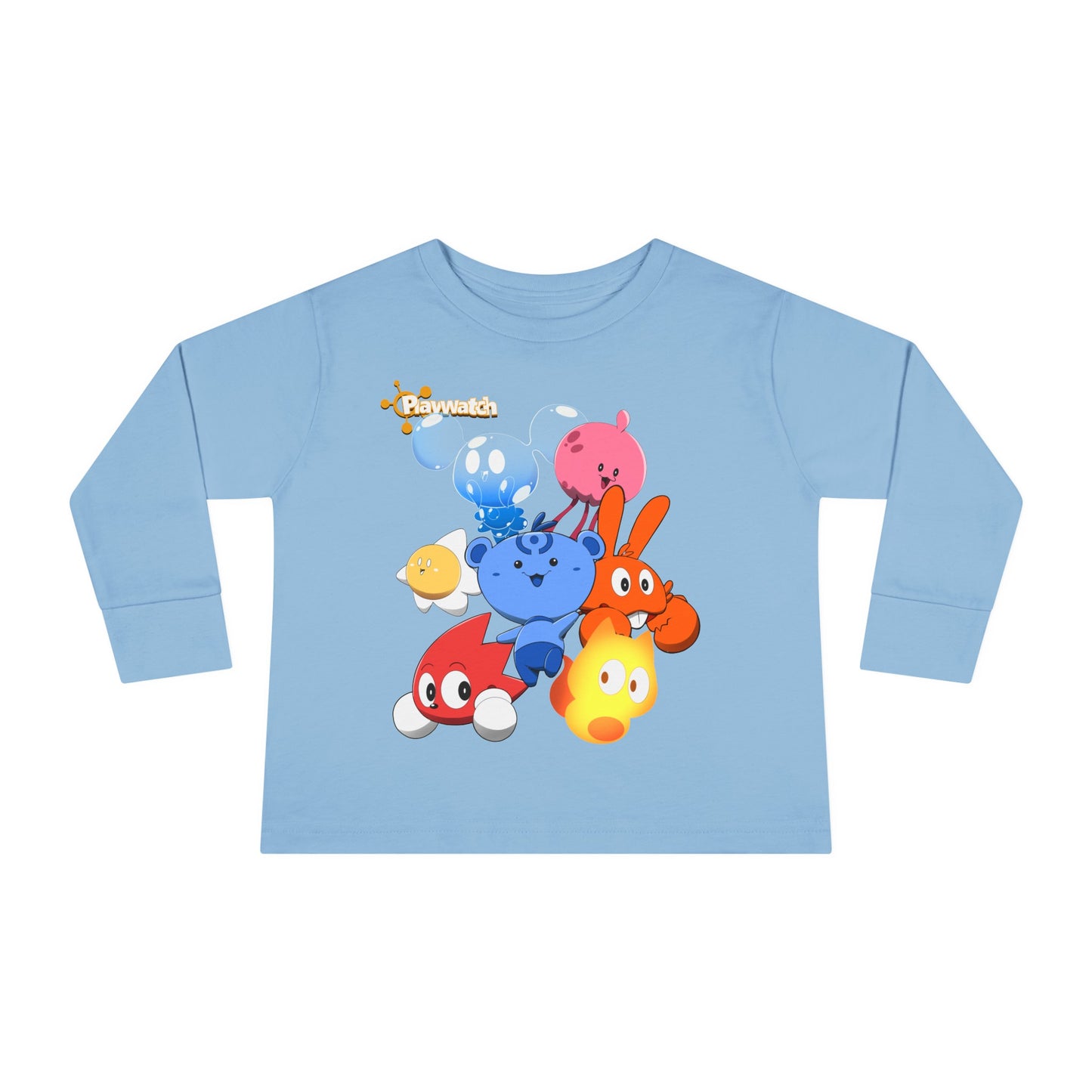 Kids Long Sleeve Tee | Pookah Bear and Friends