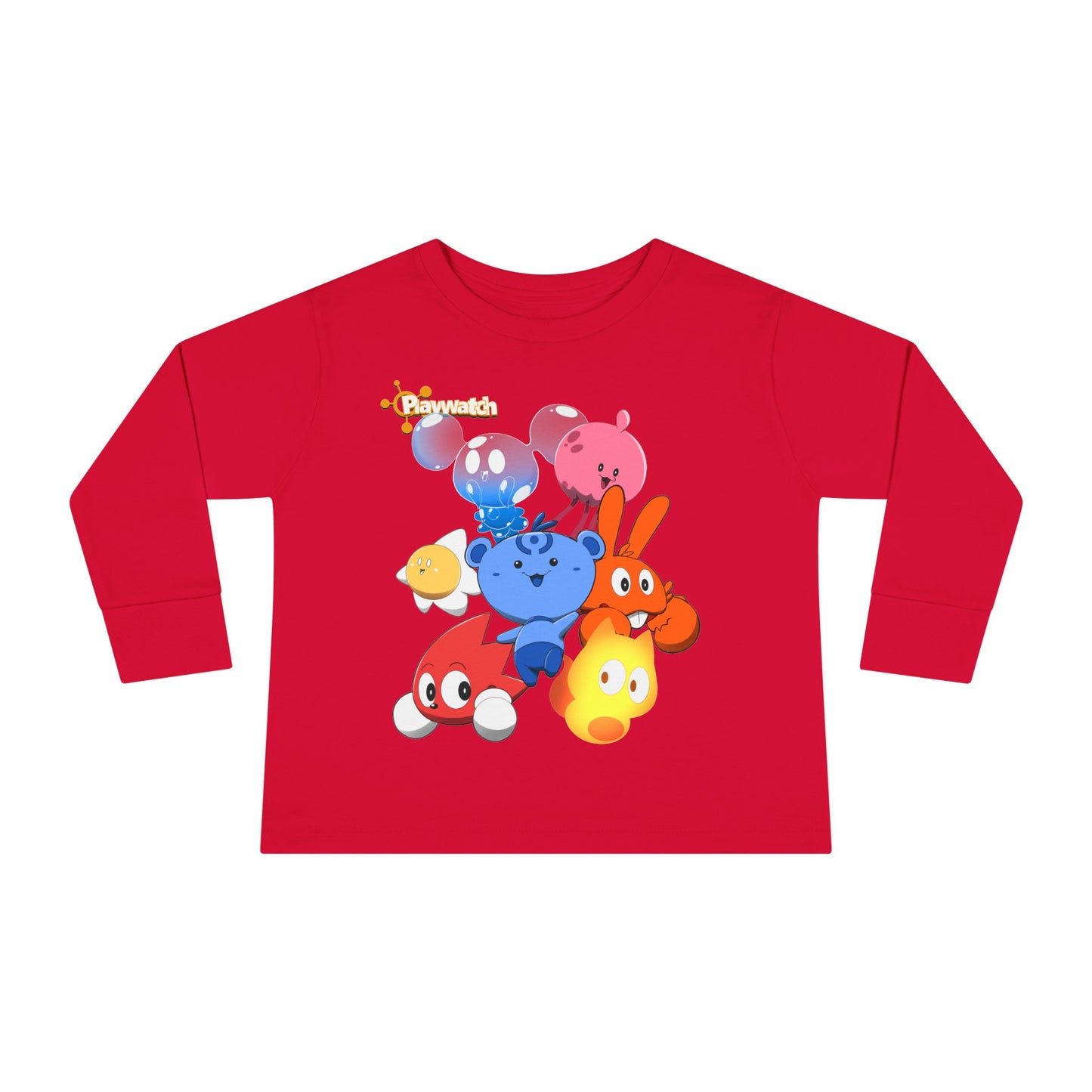 Kids Long Sleeve Tee | Pookah Bear and Friends