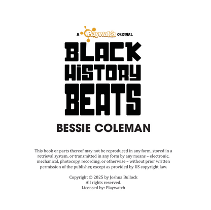 Black History Beats - Bessie Coleman