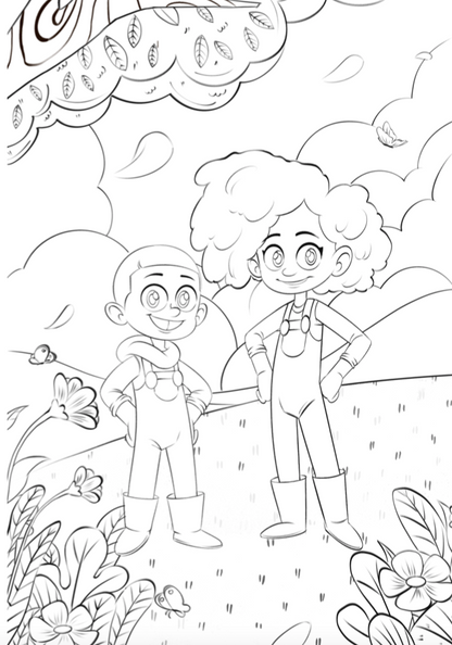 Marvelous Light Coloring Book