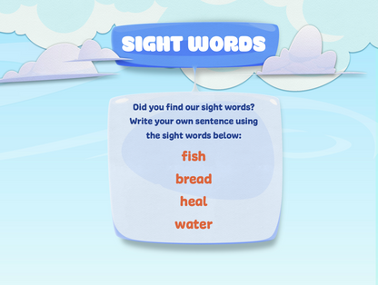 Jesus Miracles Kids Book - English Version