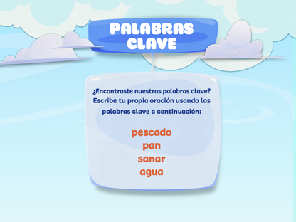 Jesus Miracles Kids Book - Spanish Version