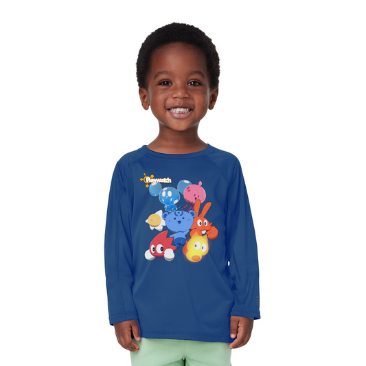 Kids Long Sleeve Tee | Pookah Bear and Friends