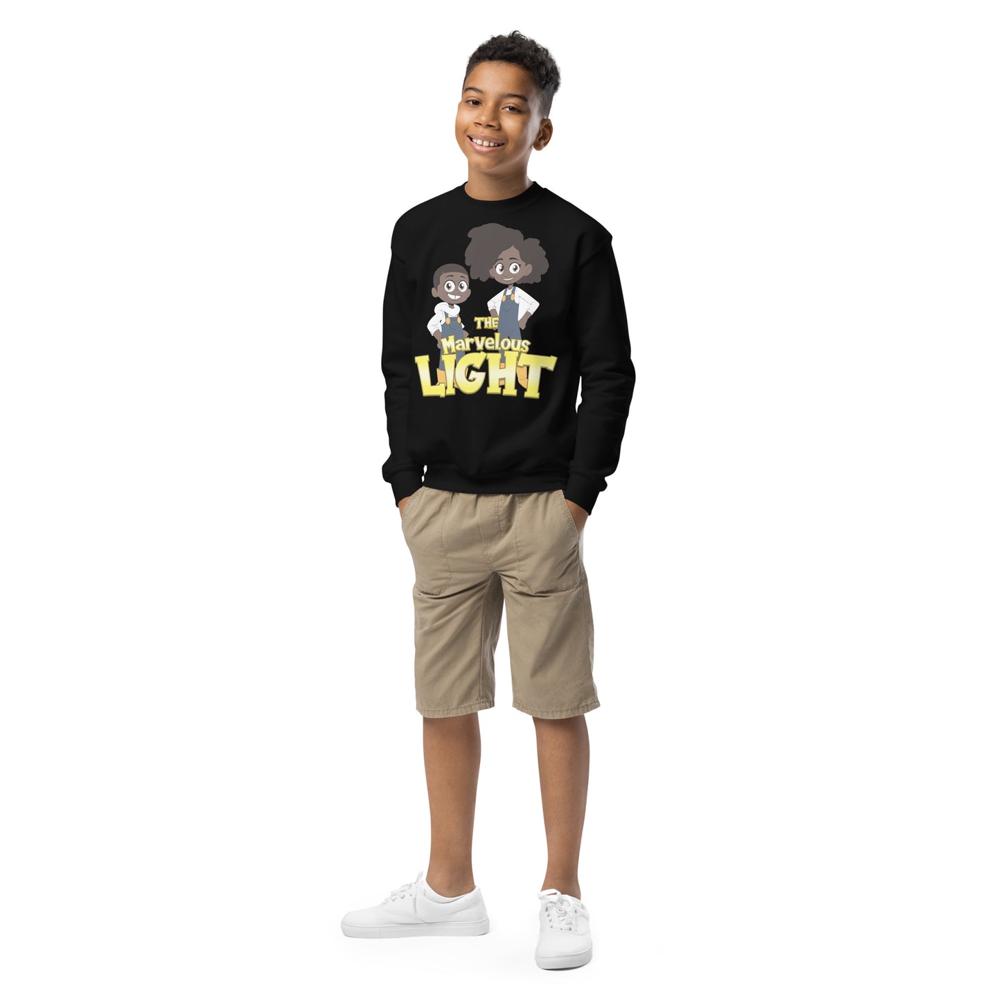 Youth Crew Neck Sweatshirt | The Marvelous Light